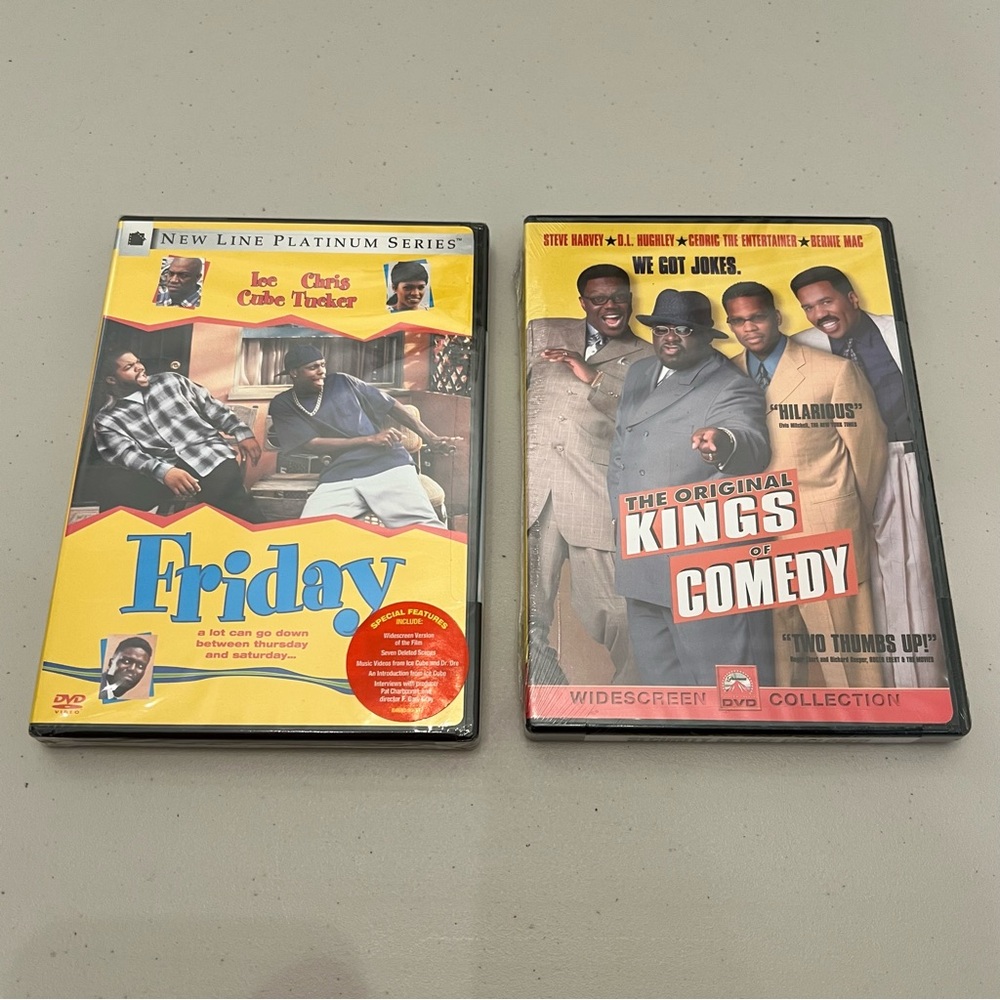NEW! Friday and The Original Kings of Comedy DVDs Bundle